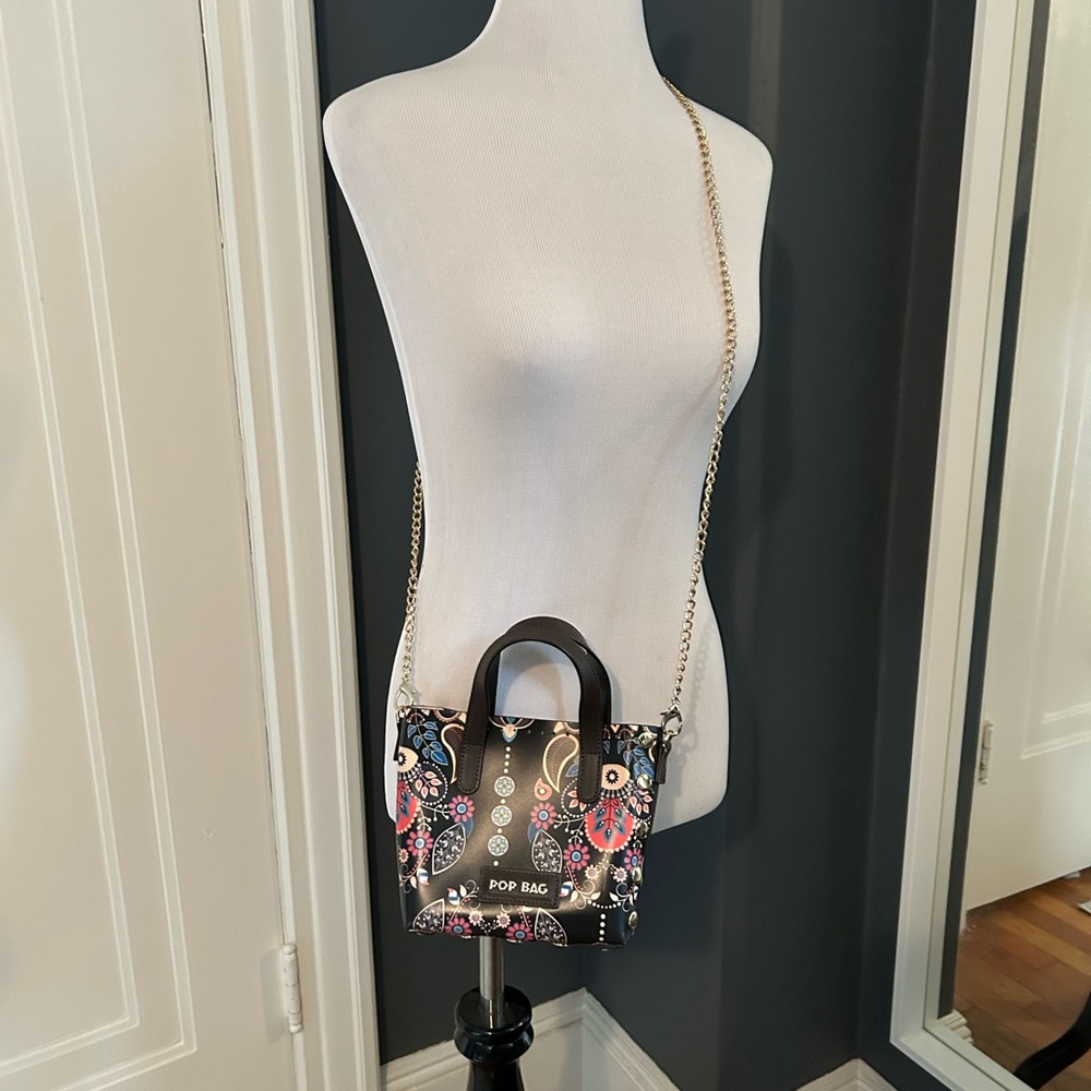 Very unique petite tote never used